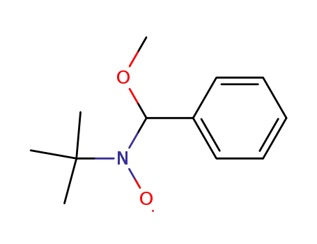 Molecular Structure of 34234-86-1 (α-Methoxybenzyl-tert-butyl-nitroxyl-Radikal)