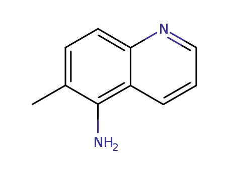 Molecular Structure of 50358-35-5 (6-METHYL-QUINOLIN-5-YLAMINE)