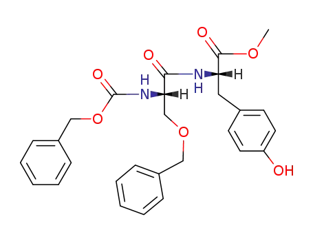 <i>N</i>-(<i>O</i>-benzyl-<i>N</i>-benzyloxycarbonyl-L-seryl)-L-tyrosine methyl ester