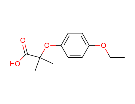 Propanoic acid,2-(4-ethoxyphenoxy)-2-methyl-