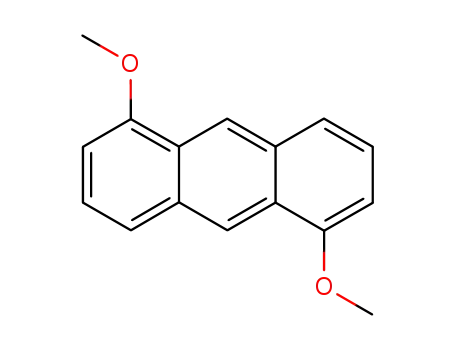 Molecular Structure of 16294-32-9 (1,5-dimethoxyanthracene)