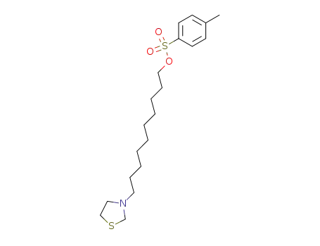 Toluene-4-sulfonic acid 10-thiazolidin-3-yl-decyl ester