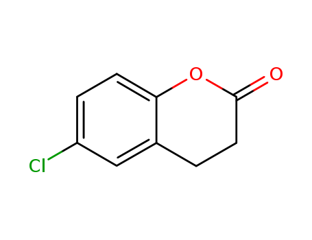 2H-1-Benzopyran-2-one, 6-chloro-3,4-dihydro-