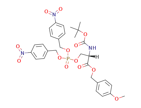 Boc-Ser(PO<OBzl(4NO2)>2)-OMBzl