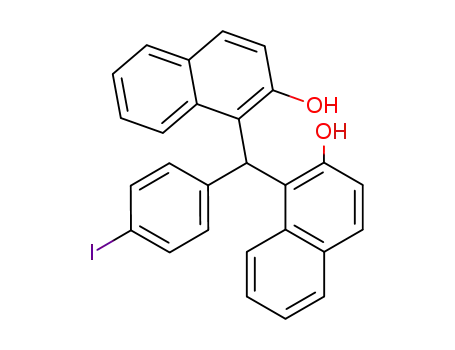 di(2-hydroxy-1-naphthyl)(4-iodo-phenyl)-methane