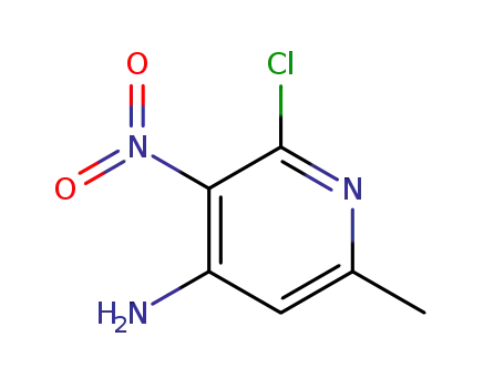 2-CHLORO-6-METHYL-3-NITROPYRIDIN-4-AMINE