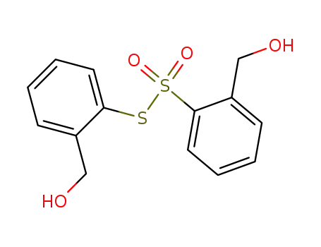 2-(hydroxymethyl)phenyl 2-(hydroxymethyl)benzenethiosulfonate