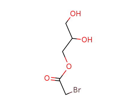 Molecular Structure of 94159-35-0 (2,3-dihydroxypropyl bromoacetate)