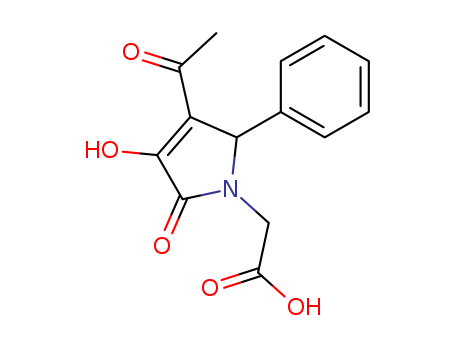 (3-Acetyl-4-hydroxy-5-oxo-2-phenyl-2,5-dihydro-pyrrol-1-yl)-acetic acid