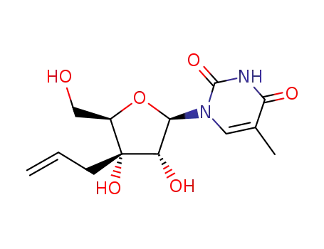 1-(3-C-allyl-β-D-ribofuranosyl)thymine