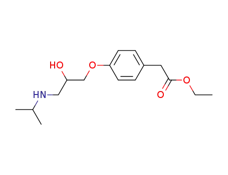 Molecular Structure of 29112-40-1 (Metoprolol Acid Ethyl Ester)