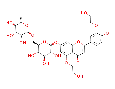 Molecular Structure of 80604-69-9 (hidrosmin)
