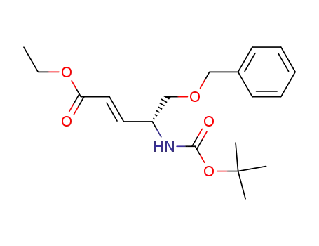 2-Pentenoic acid,
4-[[(1,1-dimethylethoxy)carbonyl]amino]-5-(phenylmethoxy)-, ethyl ester,
(2E,4R)-