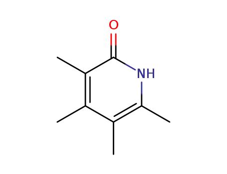 Molecular Structure of 95727-39-2 (2(1H)-Pyridinone, 3,4,5,6-tetramethyl-)