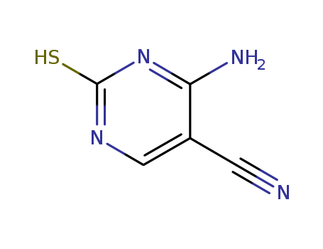 4-AMINO-2-MERCAPTOPYRIMIDINE-5-CARBONITRILECAS