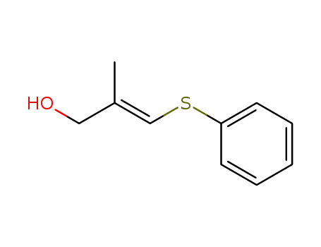 2-Propen-1-ol, 2-methyl-3-(phenylthio)-, (2E)-