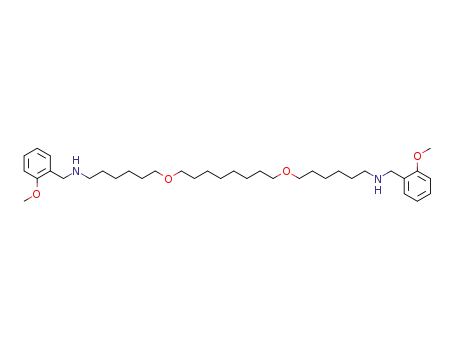 Benzenemethanamine,
N,N'-[1,8-octanediylbis(oxy-6,1-hexanediyl)]bis[2-methoxy-