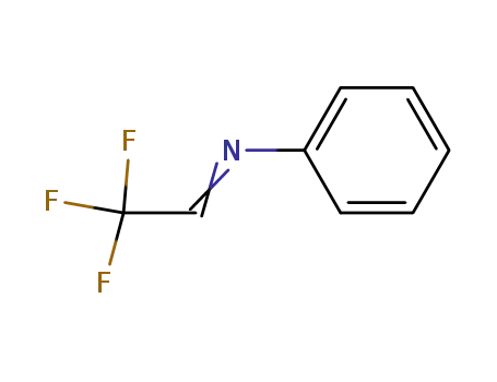 Molecular Structure of 1588-25-6 (Benzenamine, N-(2,2,2-trifluoroethylidene)-)