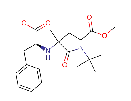 L-페닐알라닌, N-[1-[[(1,1-디메틸에틸)아미노]카르보닐]-5-메톡시-1-메틸-5-옥소펜틸]-, 메틸 에스테르(9CI)