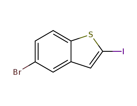 Molecular Structure of 306762-46-9 (5-BROMO-2-IODO-BENZO[B]THIOPHENE)