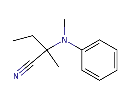 2-Methyl-2-(methyl-phenyl-amino)-butyronitrile