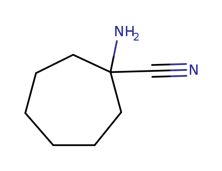 Cycloheptanecarbonitrile, 1-amino-