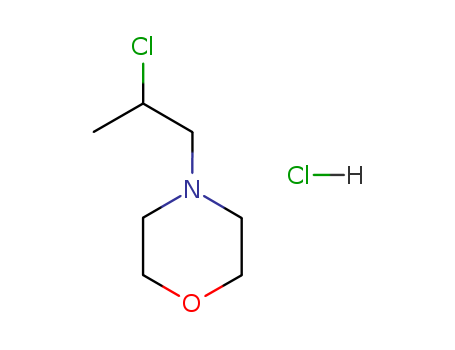 Morpholine, 4-(2-chloropropyl)-, hydrochloride
