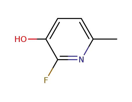 Molecular Structure of 209328-87-0 (2-FLUORO-3-HYDROXY-6-PICOLINE)