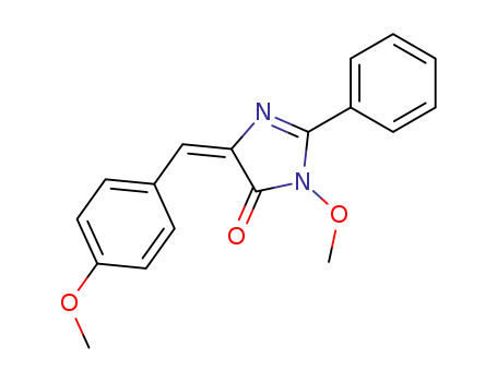 3-methoxy-5-(4-methoxy-benzylidene)-2-phenyl-3,5-dihydro-imidazol-4-one