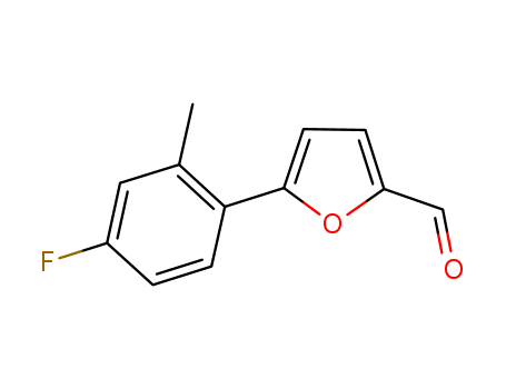 5-(2-methyl-4-fluorophenyl)furan-2-carbaldehyde