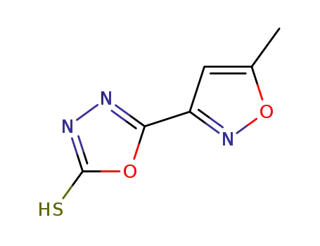 1,3,4-Oxadiazole-2(3H)-thione, 5-(5-methyl-3-isoxazolyl)-