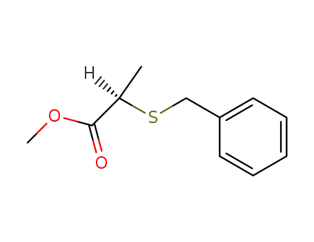 S-Benzyl-(2R)-mercaptopropionsaeure-methylester