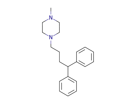 1-(4,4-diphenyl-butyl)-4-methyl-piperazine
