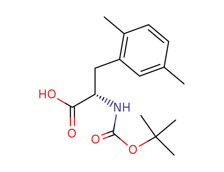 Molecular Structure of 261165-17-7 (Boc-2,5-Dimethy-L-Phenylalanine)