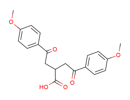 2-(4-methoxy-phenacyl)-4-(4-methoxy-phenyl)-4-oxo-butyric acid
