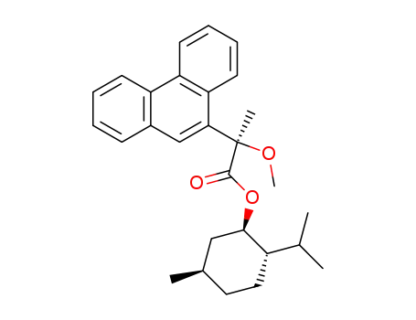 (R)-2-Methoxy-2-phenanthren-9-yl-propionic acid (1R,2S,5R)-2-isopropyl-5-methyl-cyclohexyl ester