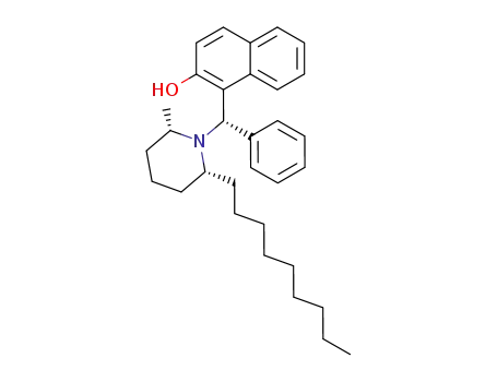 2-Naphthalenol,
1-[(S)-[(2S,6R)-2-methyl-6-nonyl-1-piperidinyl]phenylmethyl]-