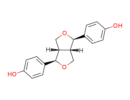 Phenol,4,4'-[(1R,3aS,4R,6aS)-tetrahydro-1H,- 3H-furo[3,4-c]furan-1,4-diyl]bis- 