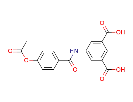 5-(4-acetoxybenzamido)isophthalic acid