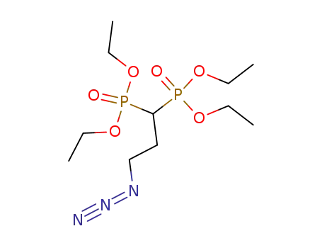 Molecular Structure of 273936-64-4 (tetraethyl 3-azido-propane-1,1-bisphosphonate)