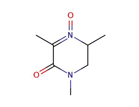 2(1H)-Pyrazinone, 5,6-dihydro-1,3,5-trimethyl-, 4-oxide (9CI)