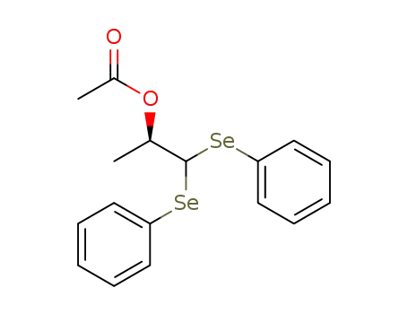 2-Propanol, 1,1-bis(phenylseleno)-, acetate, (2R)-