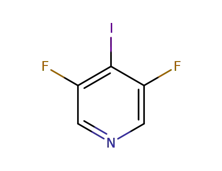 Molecular Structure of 1116099-07-0 (3,5-difluoro-4-iodopyridine)