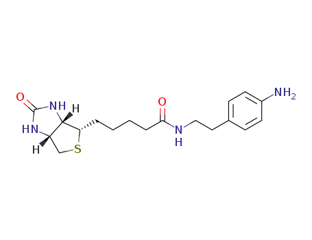1H-Thieno[3,4-d]iMidazole-4-pentanaMide, N-[2-(4-aMinophenyl)ethyl]hexahydro-2-oxo-, (3aS,4S,6aR)-