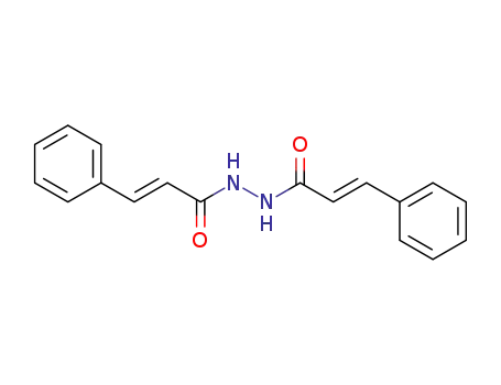 2-Propenoic acid, 3-phenyl-, 2-(1-oxo-3-phenyl-2-propenyl)hydrazide
