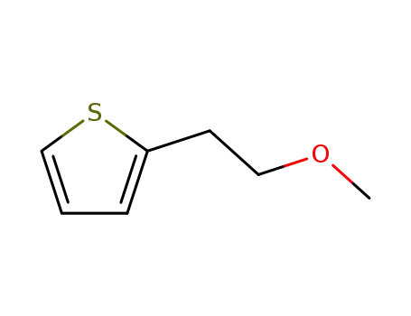 Molecular Structure of 51062-09-0 (2-(2-Methoxyethyl)thiophen)