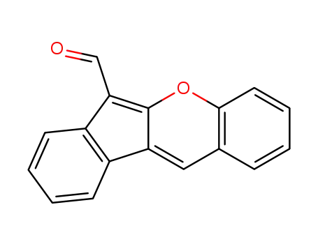 Molecular Structure of 75293-82-2 (INDENO[2,1-B]CHROMENE-6-CARBOXALDEHYDE)