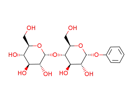 Molecular Structure of 1175-37-7 (phenylmaltoside)