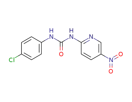 <i>N</i>-(4-chloro-phenyl)-<i>N</i>'-(5-nitro-[2]pyridyl)-urea