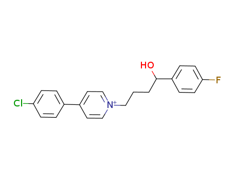 Pyridinium,4-(4-chlorophenyl)-1-[4-(4-fluorophenyl)-4-hydroxybutyl]-